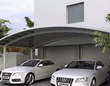 鋁合金車(chē)棚建筑受損的形式有哪些?