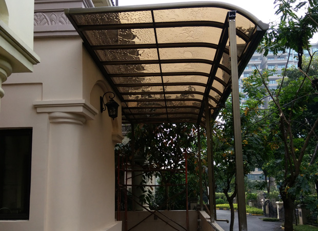 R型過道雨棚
