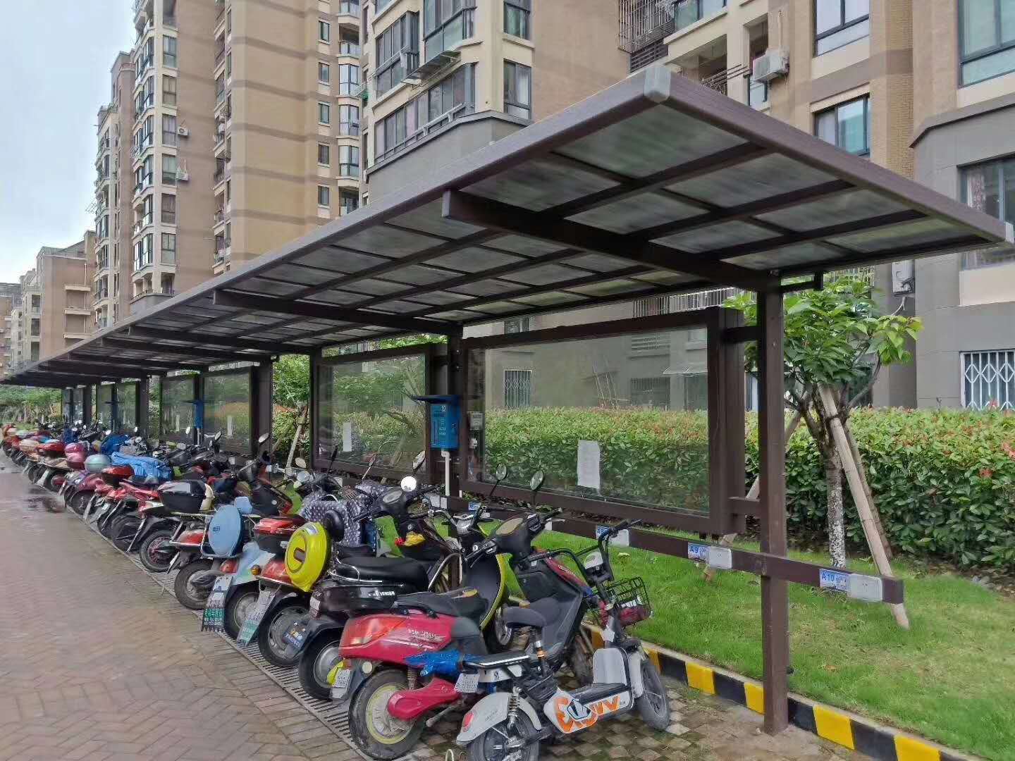 自行車(chē)棚是建設(shè)城市面貌不可缺失的一部分